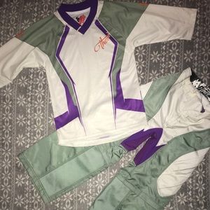 Thor Racing Girls Purple dirt bike jersey & pants